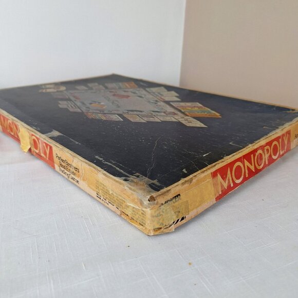 Vintage Monopoly Board Game Parker Brothers 1974 Anniversary Edition Metal Piece - Picture 11 of 15